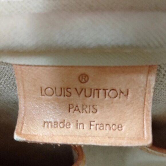 Louis Vuitton Deauville Brown Monogram Hand Bag 258-051325 - Picture 8 of 9